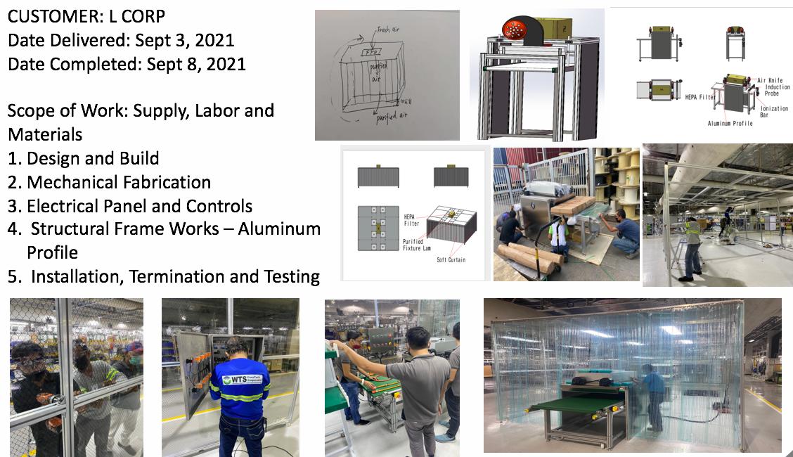 Mobile Clean Room Conveyor